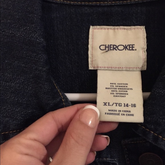 Cherokee denim jacket - Picture 2 of 2